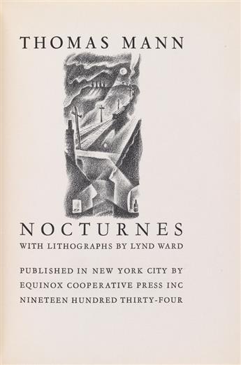 (WARD, LYND.) Mann, Thomas. Nocturnes.